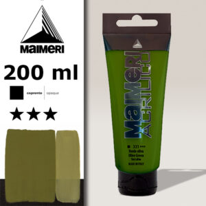 331 - Verde Oliva 200 ML Acrilico Maimeri