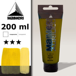 333 - Verde Oro 200 ML Acrilico Maimeri