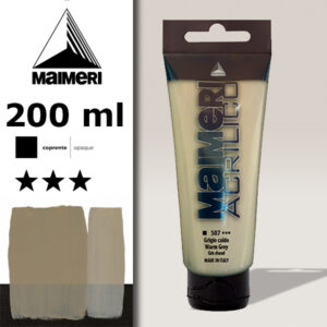 507 - Grigio Caldo 200 ML Acrilico Maimeri