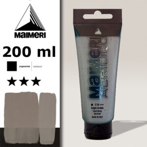 510 - Grigio Freddo 200 ML Acrilico Maimeri