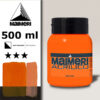 052 - Arancio Brillante 500 ML Acrilico Maimeri