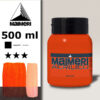 061 - Arancio Pyrrolo 500 ML Acrilico Maimeri