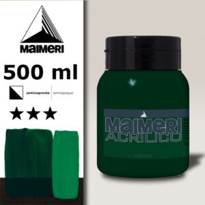 321 - Verde Ftalo 500 ML Acrilico Maimeri