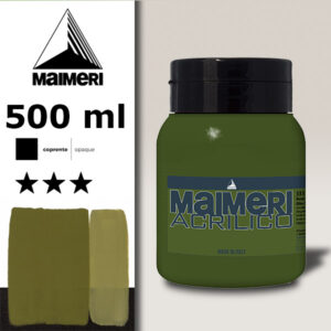 331 - Verde Oliva 500 ML Acrilico Maimeri