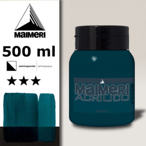 385 - Blu Manganese Imit  500 ML Acrilico Maimeri