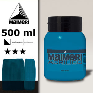 400 - Blu Primario Cyan  500 ML Acrilico Maimeri