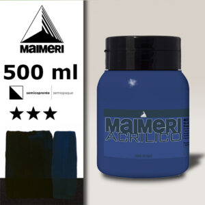 402 - Blu Di Prussia 500 ML Acrilico Maimeri