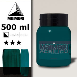 409 - Blu Verde  500 ML Acrilico Maimeri