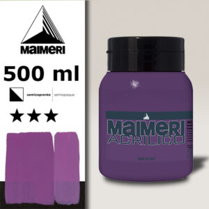 462 - Violetto Permanente Rossastro Chiaro 500 ML Acrilico Maimeri