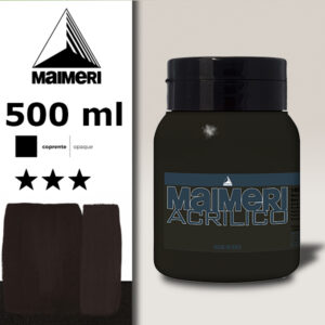 540 - Nero Di Marte 500 ML Acrilico Maimeri