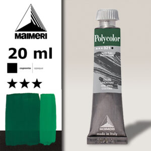 321 - Verde Ftalo 20 ML Acrilico Polycolor Maimeri