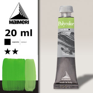 323 - Verde Giallastro 20 ML Acrilico Polycolor Maimeri