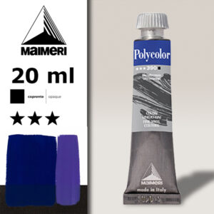 390 - Blu Oltremare 20 ML Acrilico Polycolor Maimeri
