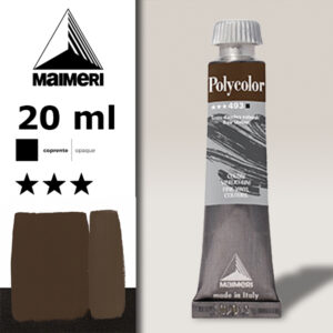 493 - Terra d'Ombra Naturale 20 ML Acrilico Polycolor Maimeri