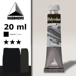 530 - Nero 20 ML Acrilico Polycolor Maimeri