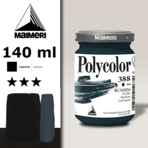 388 - Blu Marina 140 ML Acrilico Polycolor Maimeri