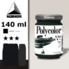 530 - Nero 140 ML Acrilico Polycolor Maimeri