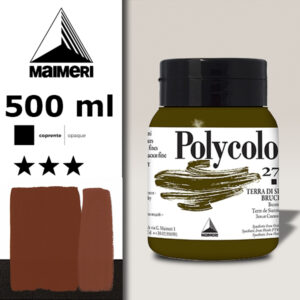 278 - Terra di Siena Bruciata 500 ML Acrilico Polycolor Maimeri