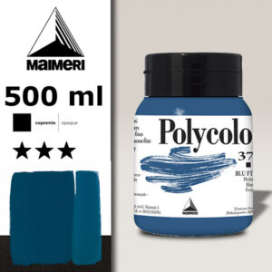 378 - Blu Ftalo 500 ML Acrilico Polycolor Maimeri