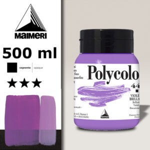 447 - Violetto Brillante 500 ML Acrilico Polycolor Maimeri
