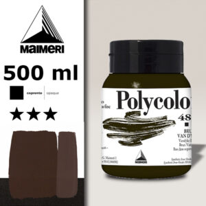 484 - Bruno Van Dyck 500 ML Acrilico Polycolor Maimeri