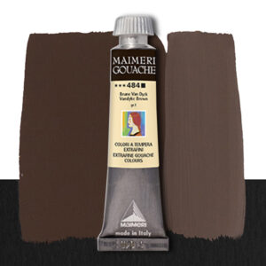 484 - Bruno Van Dyck 20 ML Gouache Extra-Fine Maimeri