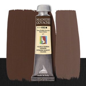 492 - Terra D'Ombra Bruciata 20 ML Gouache Extra-Fine Maimeri
