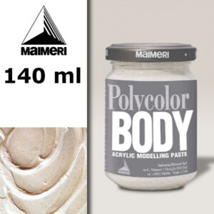 801 - Pasta Bianco Perla 140 ML Acrilico Polycolor Body Maimeri