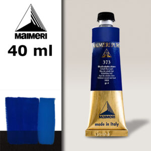 373 - Blu di cobalto chiaro 40 ML Colore Olio Puro Maimeri