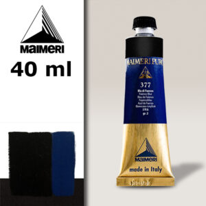 377 - Blu di Faenza 40 ML Colore Olio Puro Maimeri