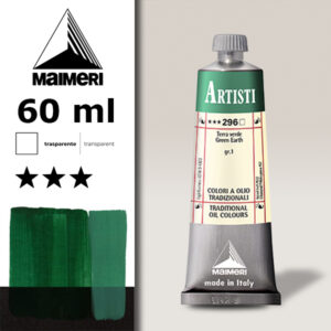 296 - Terra verde 60 ML Colori Olio Artisti Maimeri