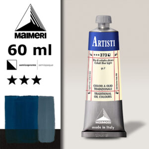 373 - Blu di cobalto chiaro 60 ML Colori Olio Artisti Maimeri