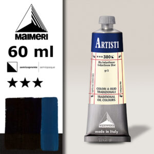 380 - Blu Indanthrene 60 ML Colori Olio Artisti Maimeri