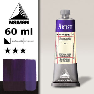 440 - Oltremare violetto 60 ML Colori Olio Artisti Maimeri