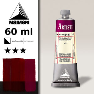 454 - Violetto Indanthrene 60 ML Colori Olio Artisti Maimeri