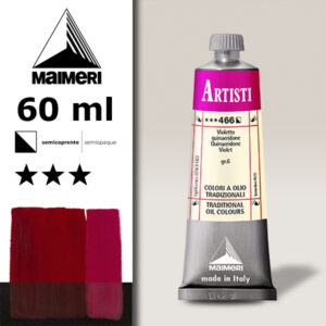 466 - Violetto Quinacridone 60 ML Colori Olio Artisti Maimeri