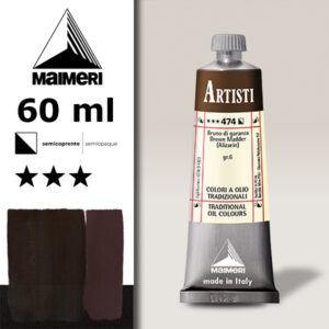 474 - Bruno di Garanza 60 ML Colori Olio Artisti Maimeri