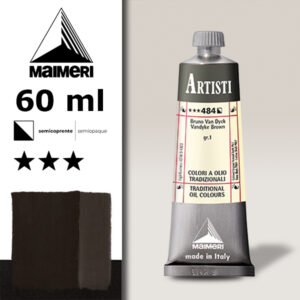 484 - Bruno Van Dyck 60 ML Colori Olio Artisti Maimeri
