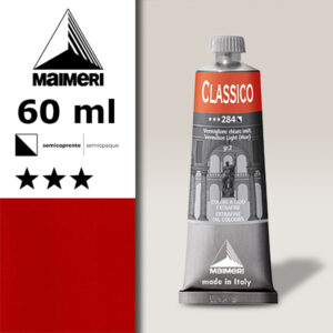 284 - Vermiglione chiaro imit. 60 ML Colori Olio Classico Maimeri