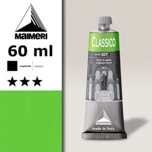 307 - Verde di cadmio 60 ML Colori Olio Classico Maimeri