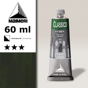 358 - Verde vescica 60 ML Colori Olio Classico Maimeri