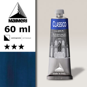 371 - Blu di cobalto scuro imit. 60 ML Colori Olio Classico Maimeri