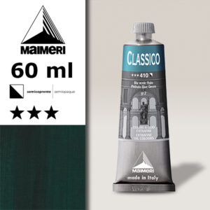 410 - Blu verde ftalo 60 ML Colori Olio Classico Maimeri