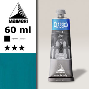 414 - Celeste 60 ML Colori Olio Classico Maimeri