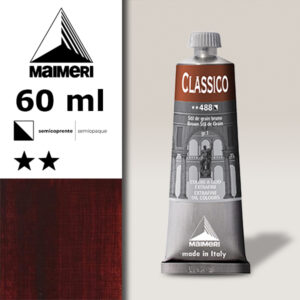 488 - Stil de grain bruno 60 ML Colori Olio Classico Maimeri