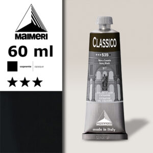 535 - Nero d'avorio 60 ML Colori Olio Classico Maimeri
