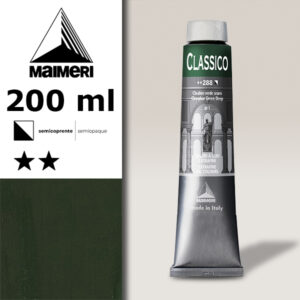 288 - Cinabro Verde Scuro 200 ML Colori Olio Classico Maimeri