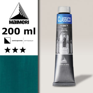 368 - Blu Ceruleo 200 ML Colori Olio Classico Maimeri