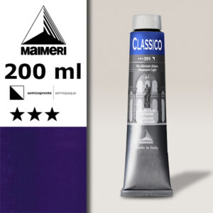 391 - Blu Oltremare Chiaro 200 ML Colori Olio Classico Maimeri
