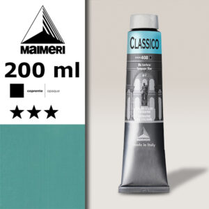 408 - Blu Turchese 200 ML Colori Olio Classico Maimeri